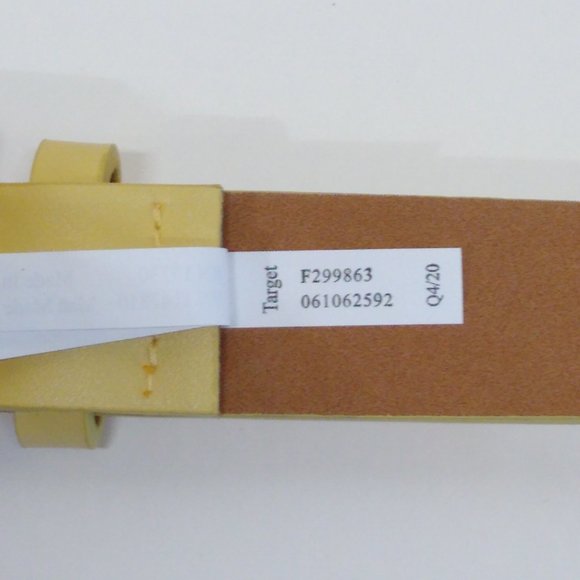 A New Day Belt Women X-Large Style: AC754 Summer Yellow Closet Staple NWT - Picture 7 of 8